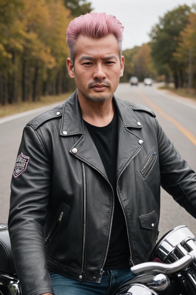 Photify AI prompt preview for Greasers On Harleys pack - 240 - 2025-05-30T23:47:38.303Z
