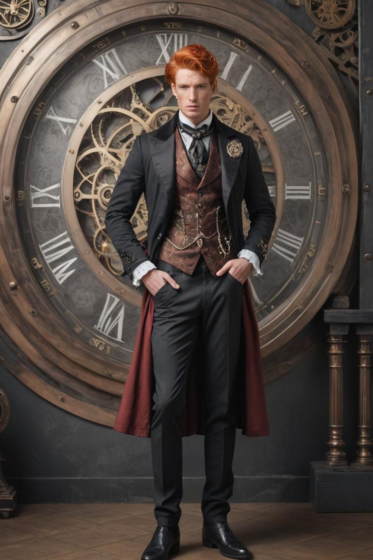 Photify AI prompt preview for Steampunk Glam pack - 240 - 2025-08-06T21:18:14.363Z