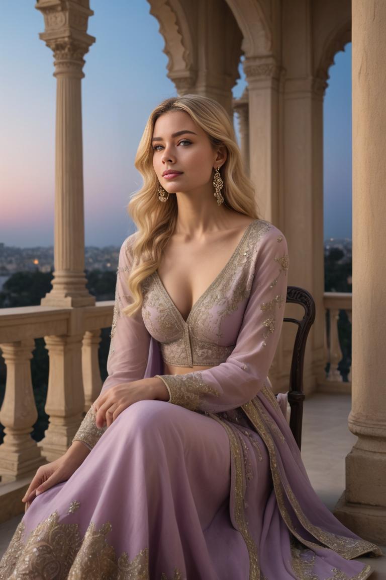 Photify AI prompt preview for Elegant Lehenga pack - 240 - 2025-04-30T00:37:51.176Z