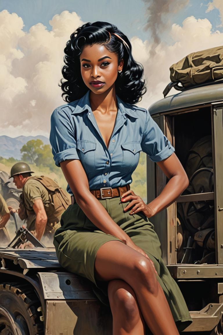 Photify AI prompt preview for World War 2 Pinup Girls pack - 240 - 2025-07-13T20:12:10.792Z