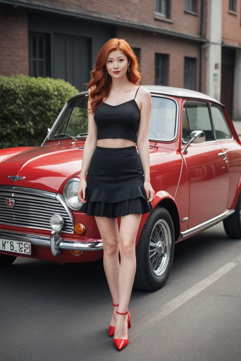 Photify AI prompt preview for Lingerie Mini Skirt Latex Model pack - 240 - 2025-04-19T12:29:10.426Z