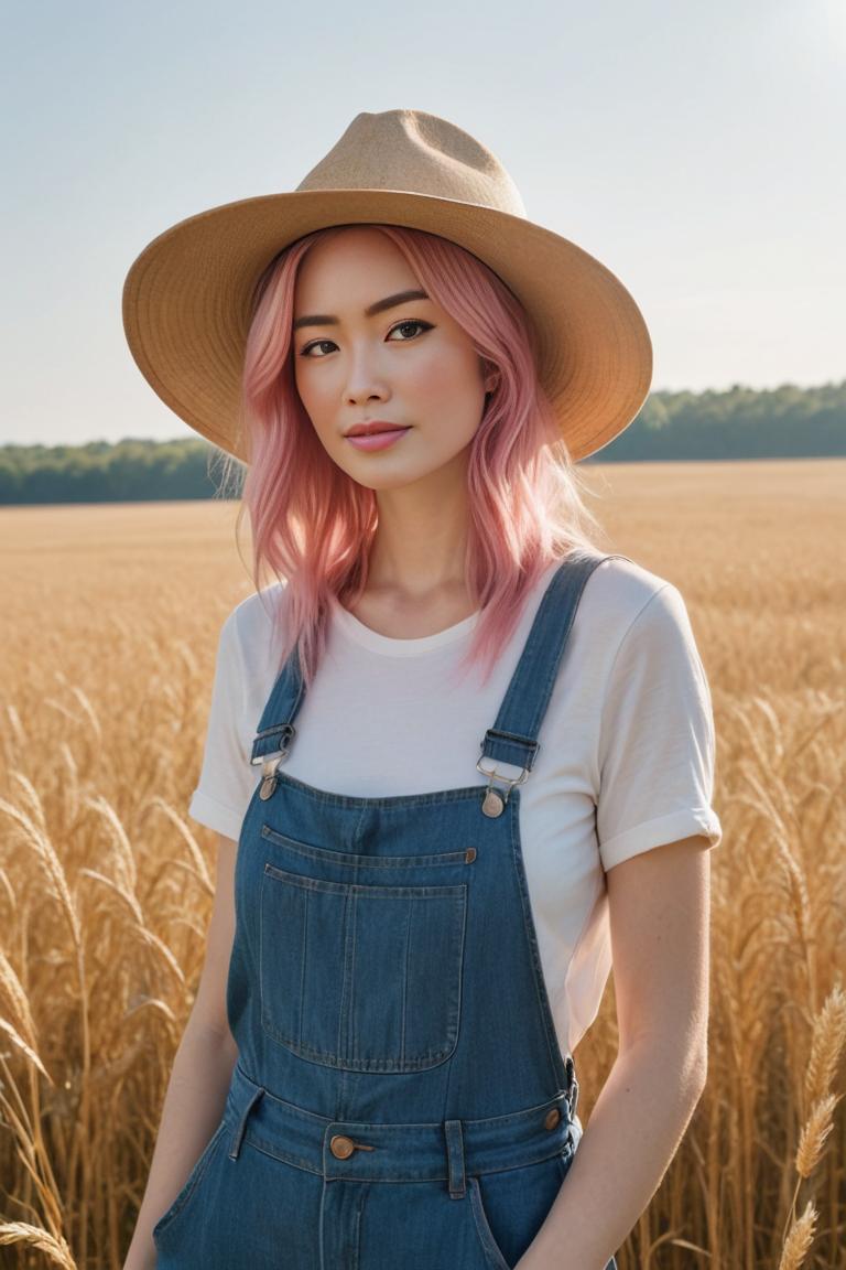 Photify AI prompt preview for Farmgirl Silhouette pack - 240 - 2025-04-18T20:12:42.447Z
