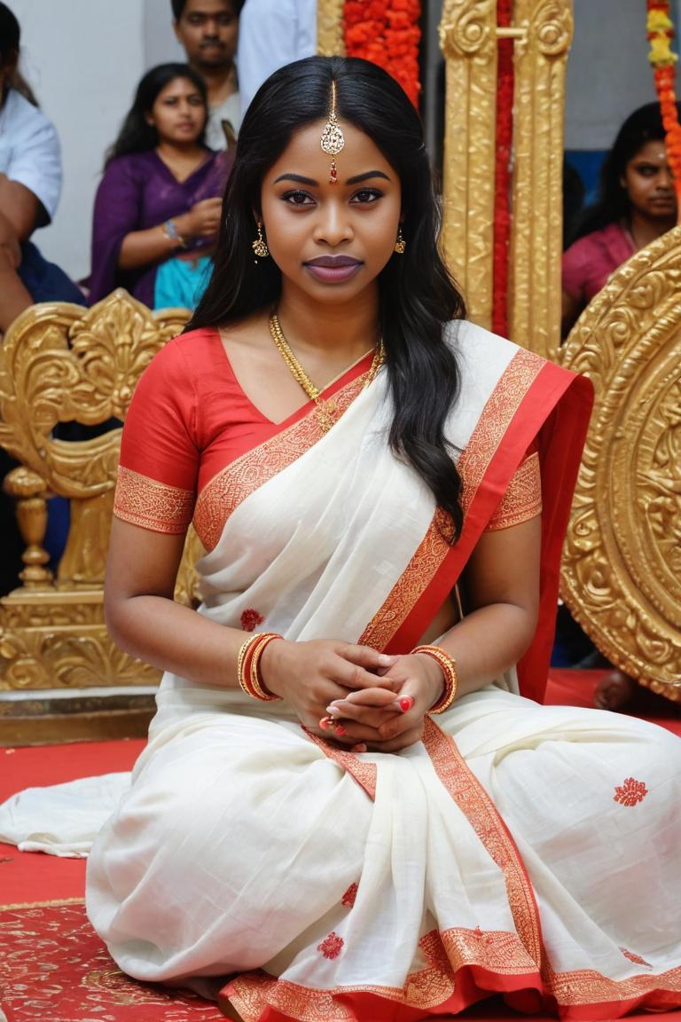Photify AI prompt preview for Bengali Woman (festive Season) pack - 240 - 2025-05-09T06:15:26.349Z