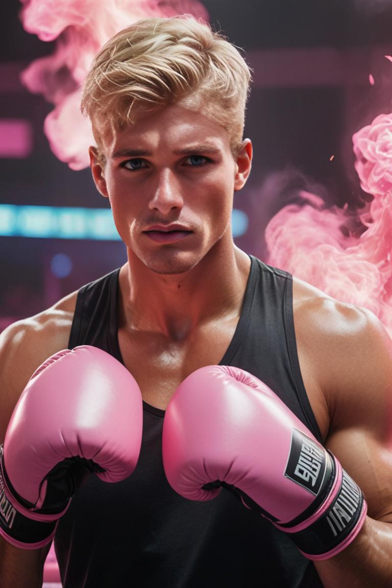 Photify AI prompt preview for Neon Boxer pack - 240 - 2025-12-04T20:18:18.798Z