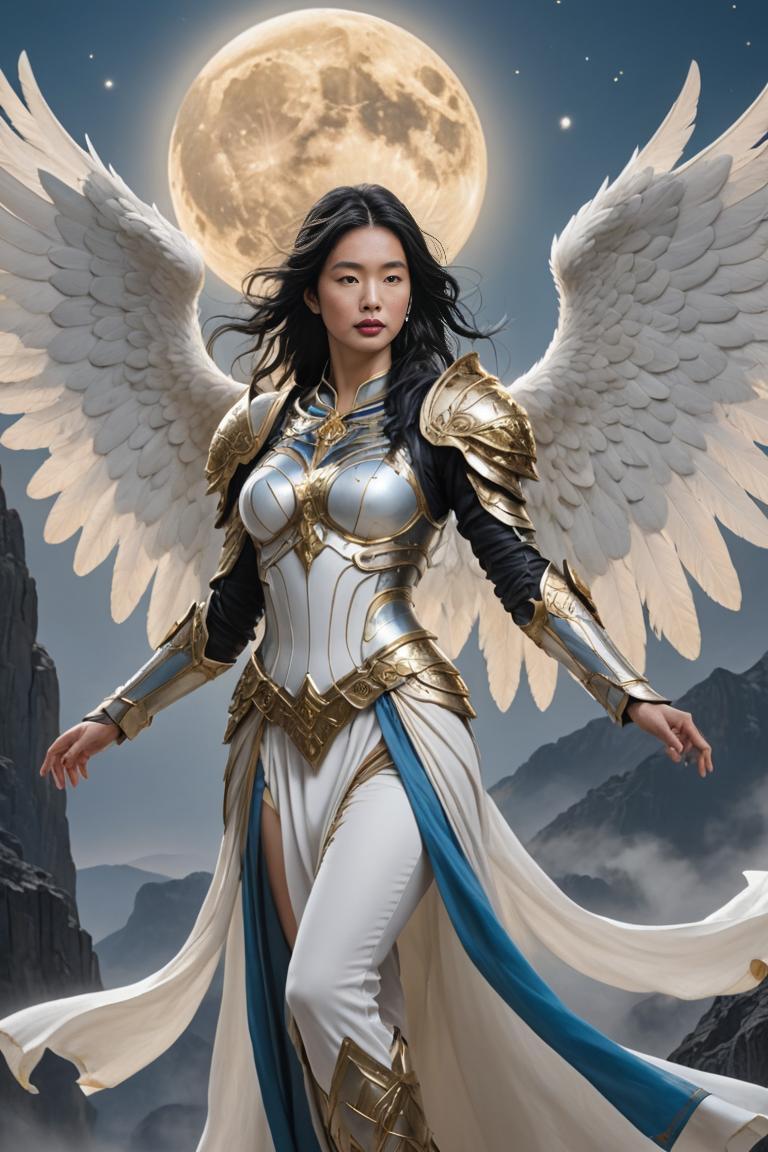 Photify AI prompt preview for Heavenly Defender pack - 240 - 2025-05-31T00:09:04.780Z