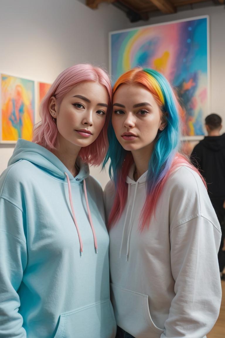 Photify AI prompt preview for Hilarious Hoodie Pair pack - 240 - 2025-12-29T09:09:15.466Z