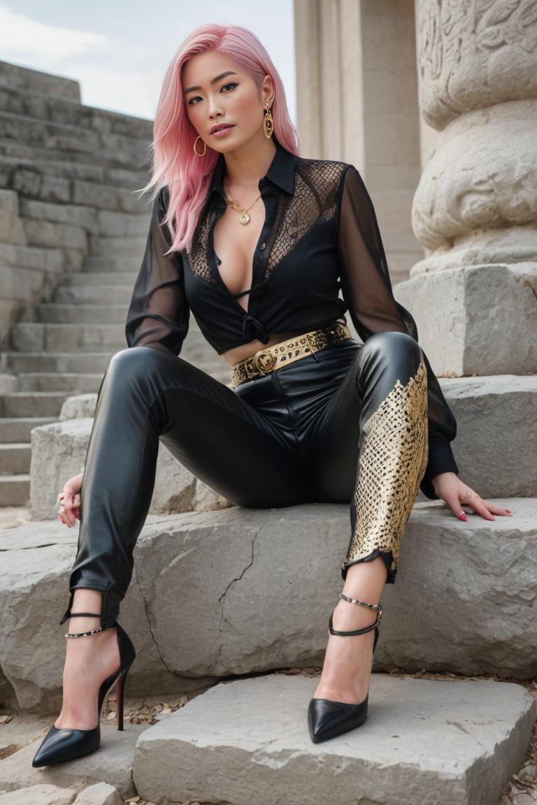Photify AI prompt preview for Versace Vibes pack - 240 - 2025-04-19T02:39:43.751Z