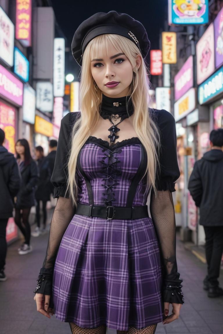 Photify AI prompt preview for Gothic Harajuku pack - 240 - 2025-04-26T17:03:37.671Z