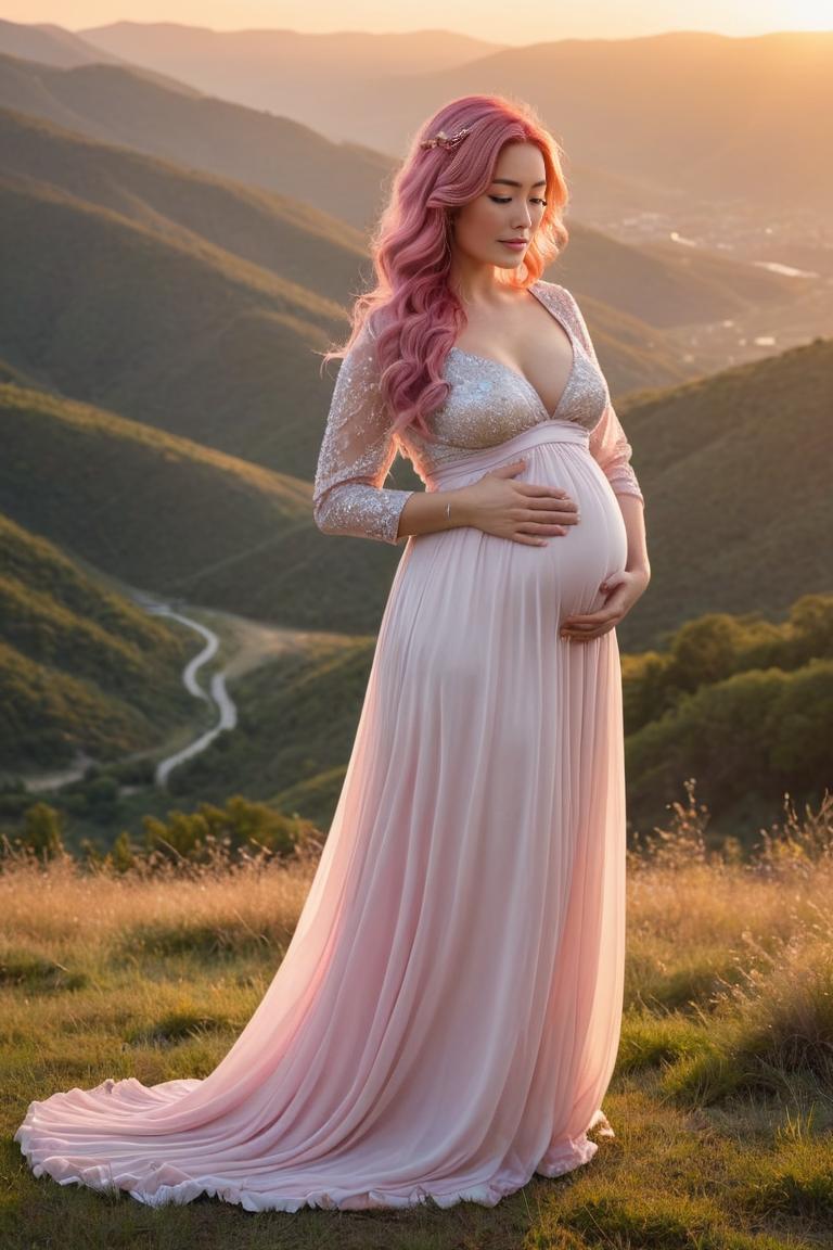 Photify AI prompt preview for Pregnancy Portrait pack - 240 - 2025-04-21T10:39:00.284Z