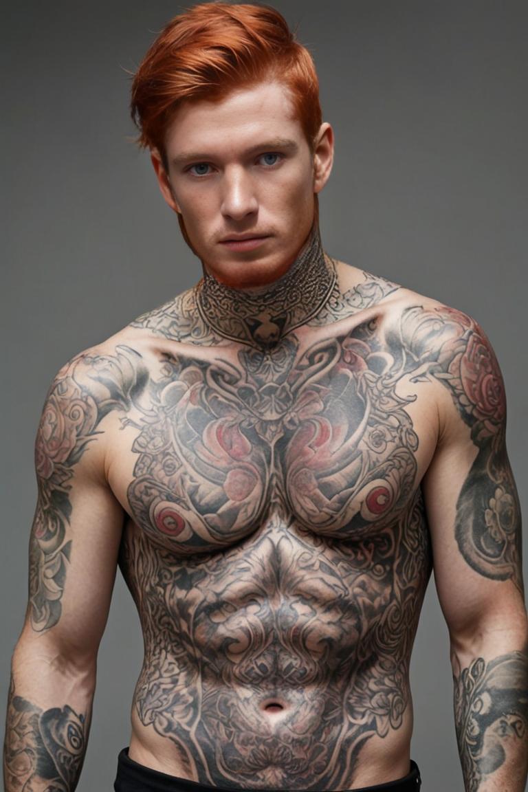 Photify AI prompt preview for Full Body Tattoo pack - 240 - 2025-07-05T18:40:10.008Z