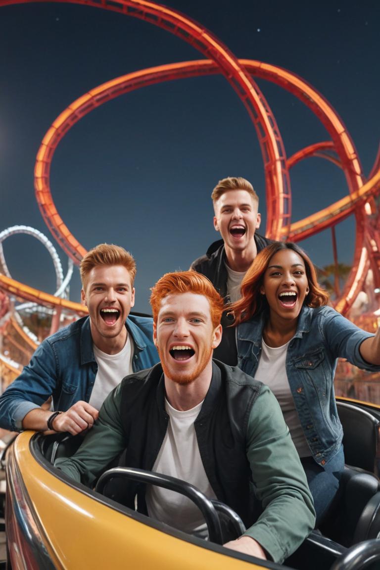 Photify AI prompt preview for Theme Park Fun pack - 240 - 2025-10-30T18:33:24.227Z