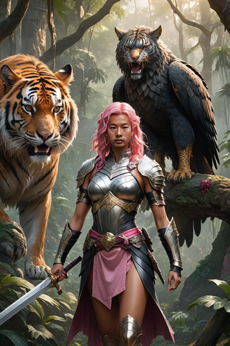 Photify AI prompt preview for Jungle Queen pack - 240 - 2025-06-12T22:20:54.278Z