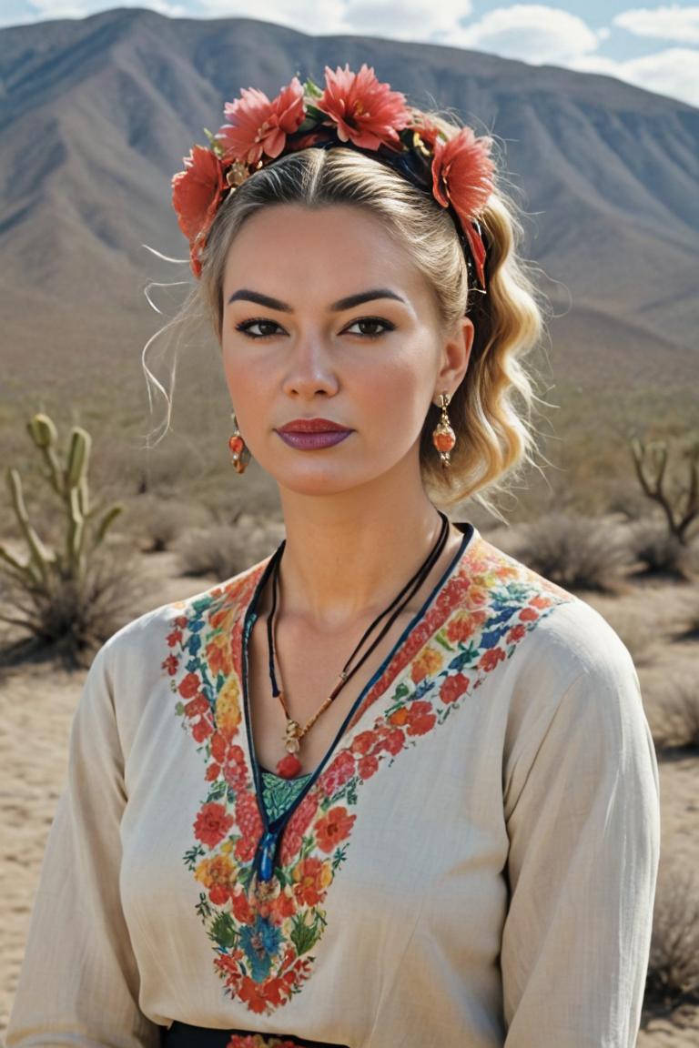 Photify AI prompt preview for Frida Kahlo 🌼🌸🏵️ pack - 240 - 2025-05-09T07:53:31.175Z