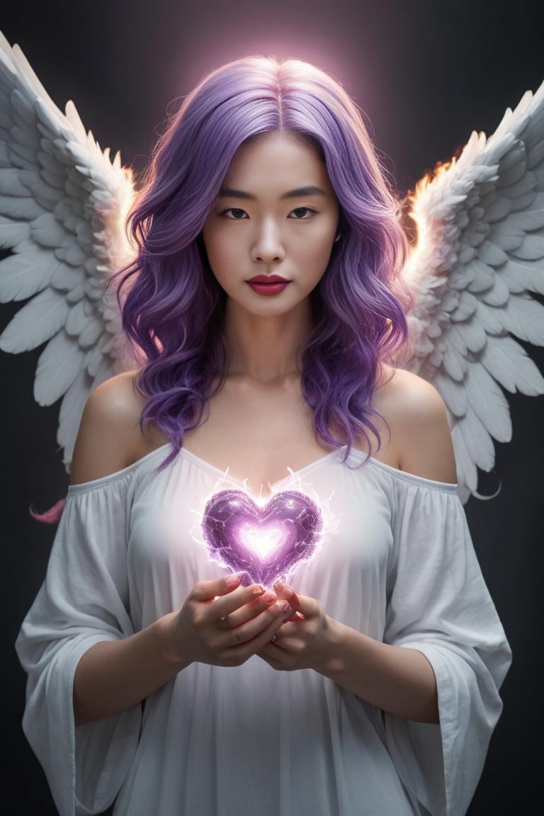 Photify AI prompt preview for Angel Heart Love pack - 240 - 2025-04-28T02:47:45.642Z