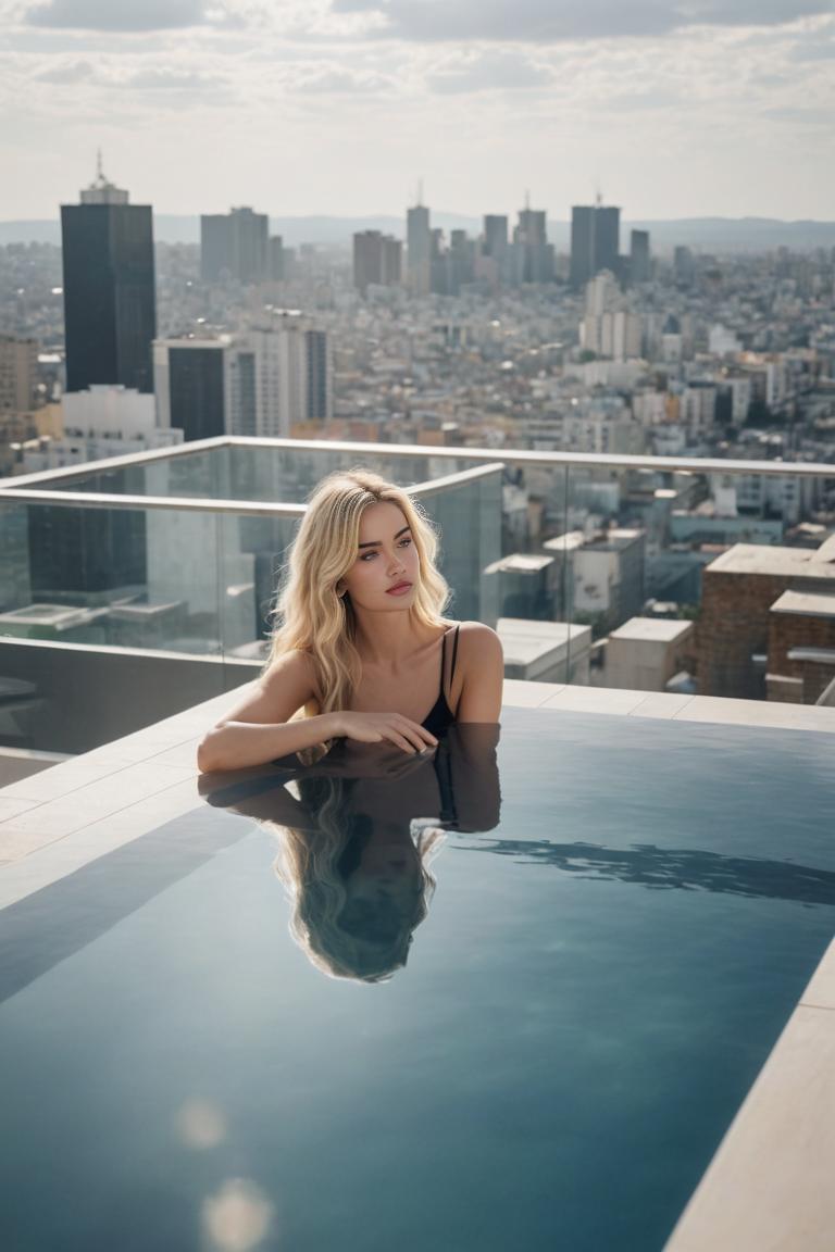 Photify AI prompt preview for Luxury Woman 🥂 pack - 240 - 2025-05-09T08:32:56.090Z