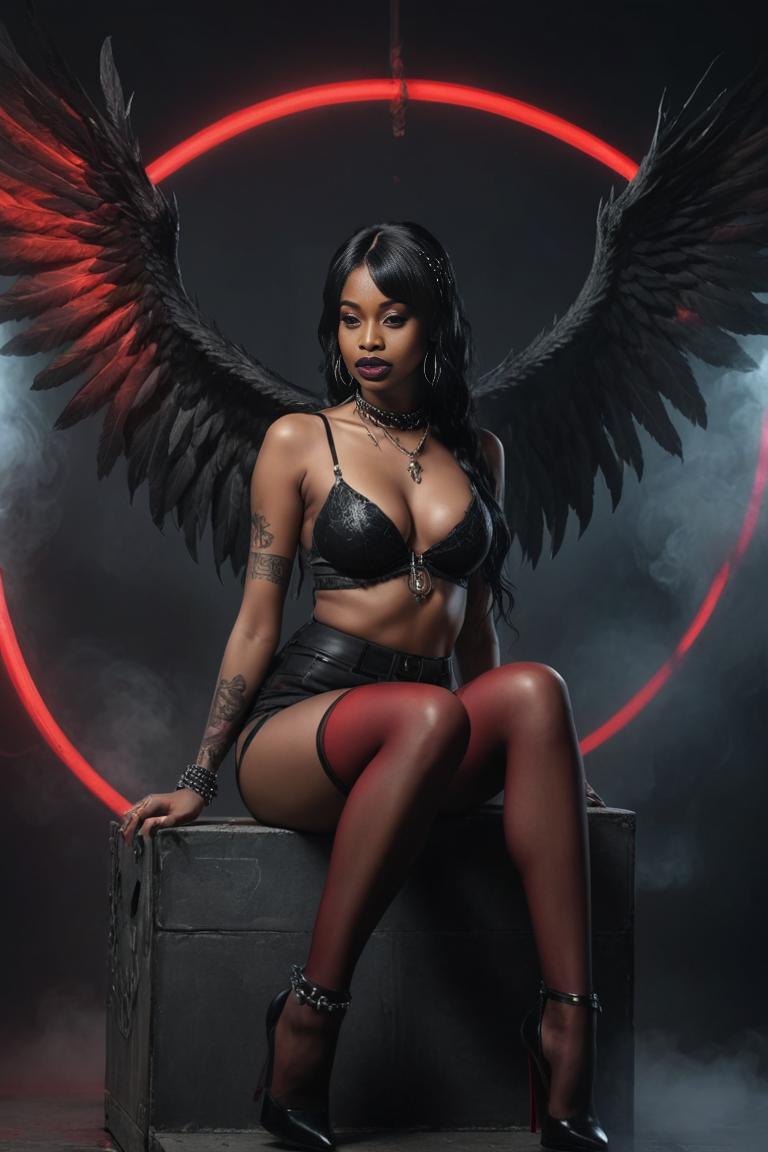 Photify AI prompt preview for Demons Vs Angels pack - 240 - 2025-10-06T06:34:29.329Z
