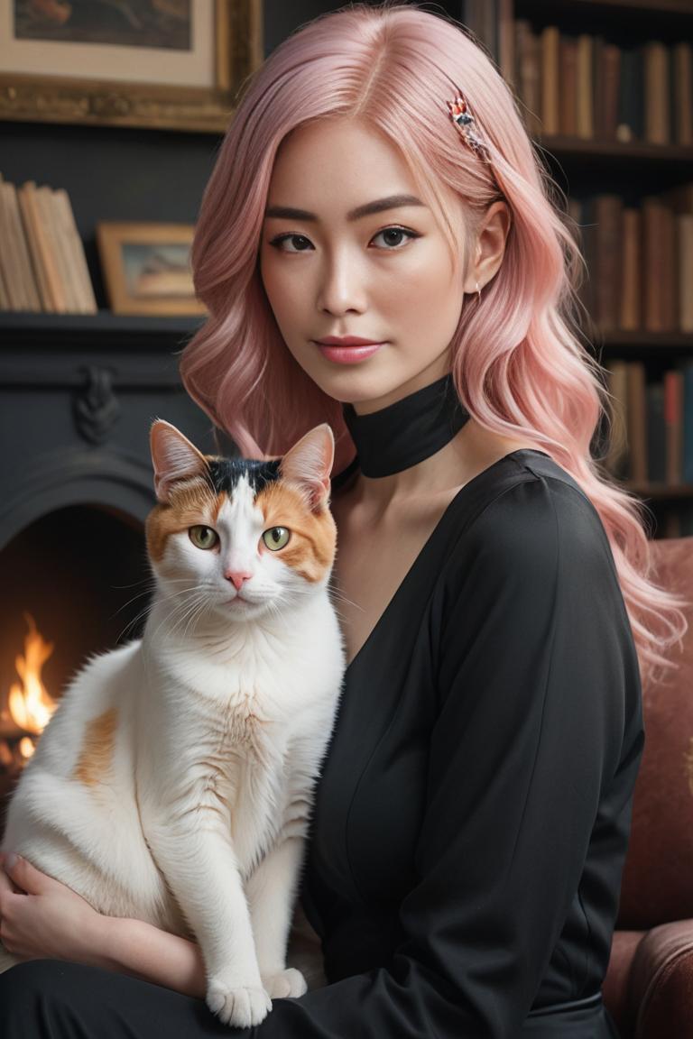 Photify AI prompt preview for Feline Romance pack - 240 - 2025-05-09T07:50:38.166Z