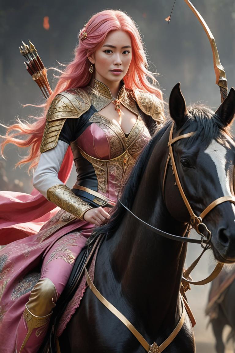 Photify AI prompt preview for Warrior Heroine pack - 240 - 2025-04-24T00:37:53.525Z