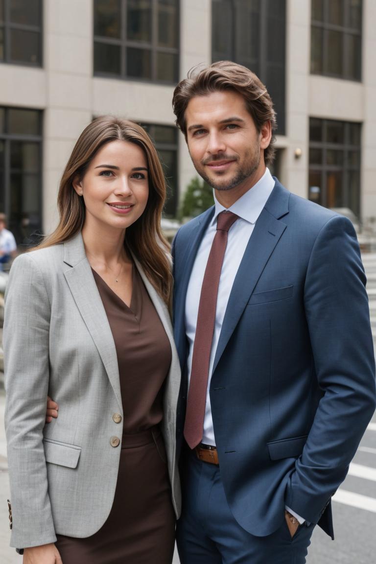 Photify AI prompt preview for Lawyer Couple pack - 240 - 2025-05-09T06:08:17.108Z