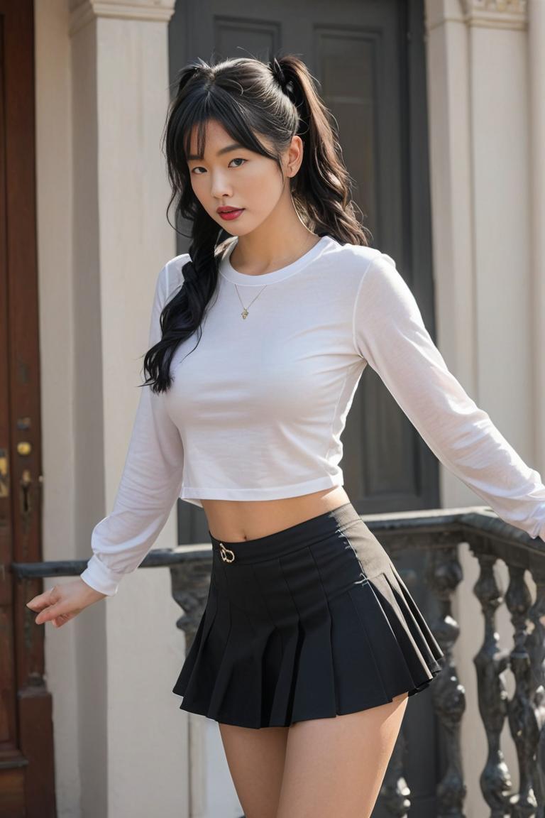 Photify AI prompt preview for Miniskirt Style pack - 240 - 2025-06-23T08:26:39.296Z