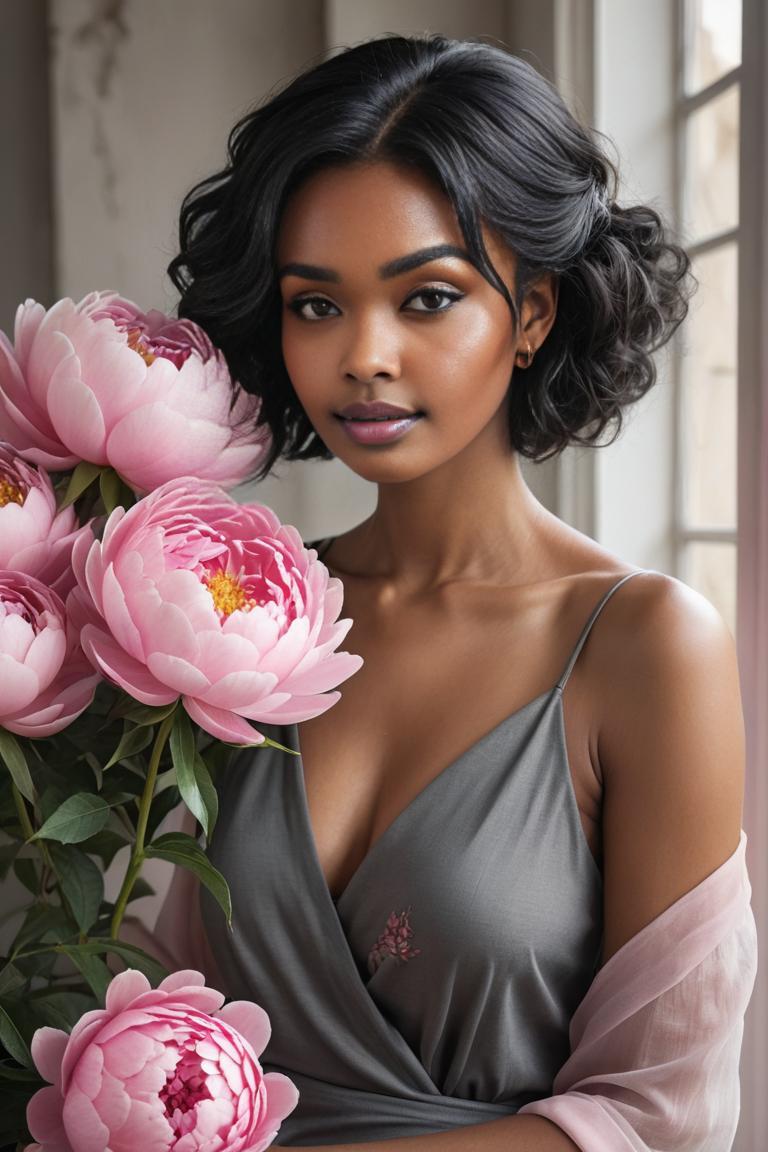 Photify AI prompt preview for Flowers Girl pack - 240 - 2025-04-24T17:33:29.098Z