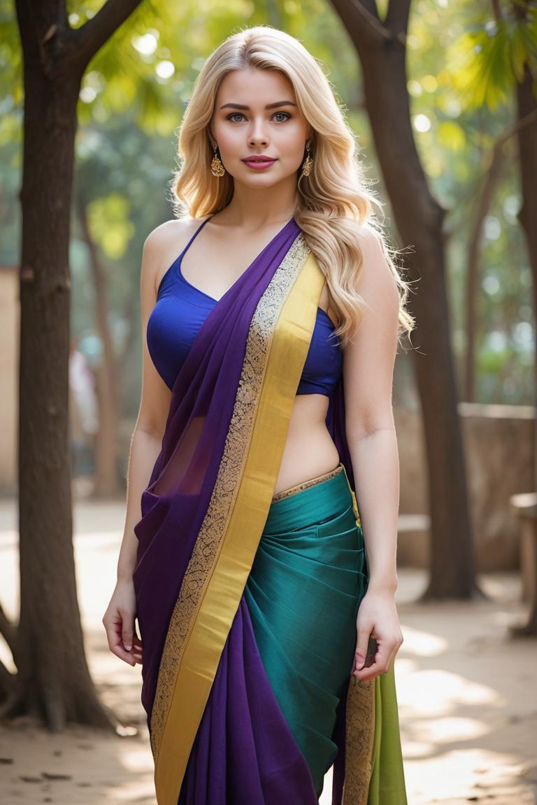 Photify AI prompt preview for Desi Sari 🥻 pack - 240 - 2025-04-27T16:11:51.071Z