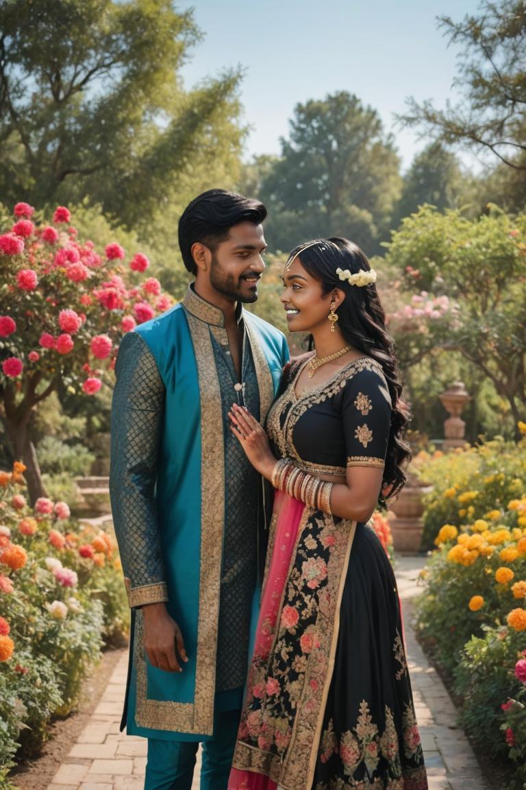 Photify AI prompt preview for Date Night In India pack - 240 - 2025-04-20T16:10:08.909Z