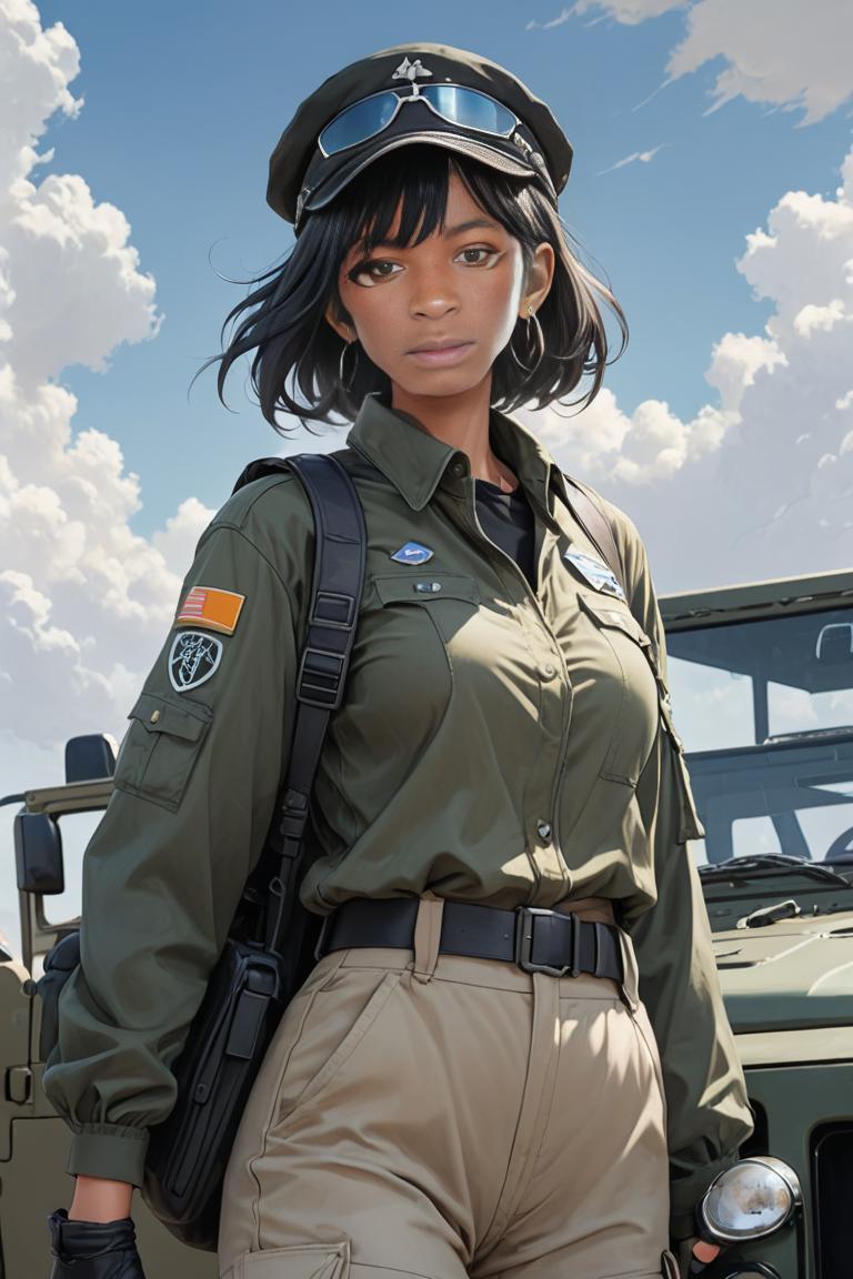 Photify AI prompt preview for Anime Soldiers pack - 240 - 2025-05-27T18:35:01.914Z
