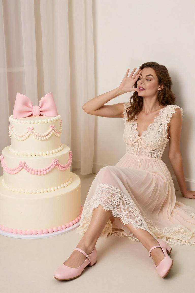 Photify AI prompt preview for Coquette Cake Glam pack - 240 - 2026-10-29T14:26:59.283Z