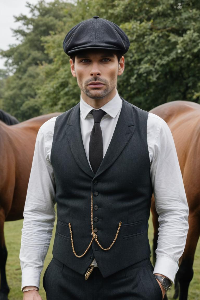 Photify AI prompt preview for Peaky Blinders Style pack - 240 - 2025-05-09T04:18:43.977Z