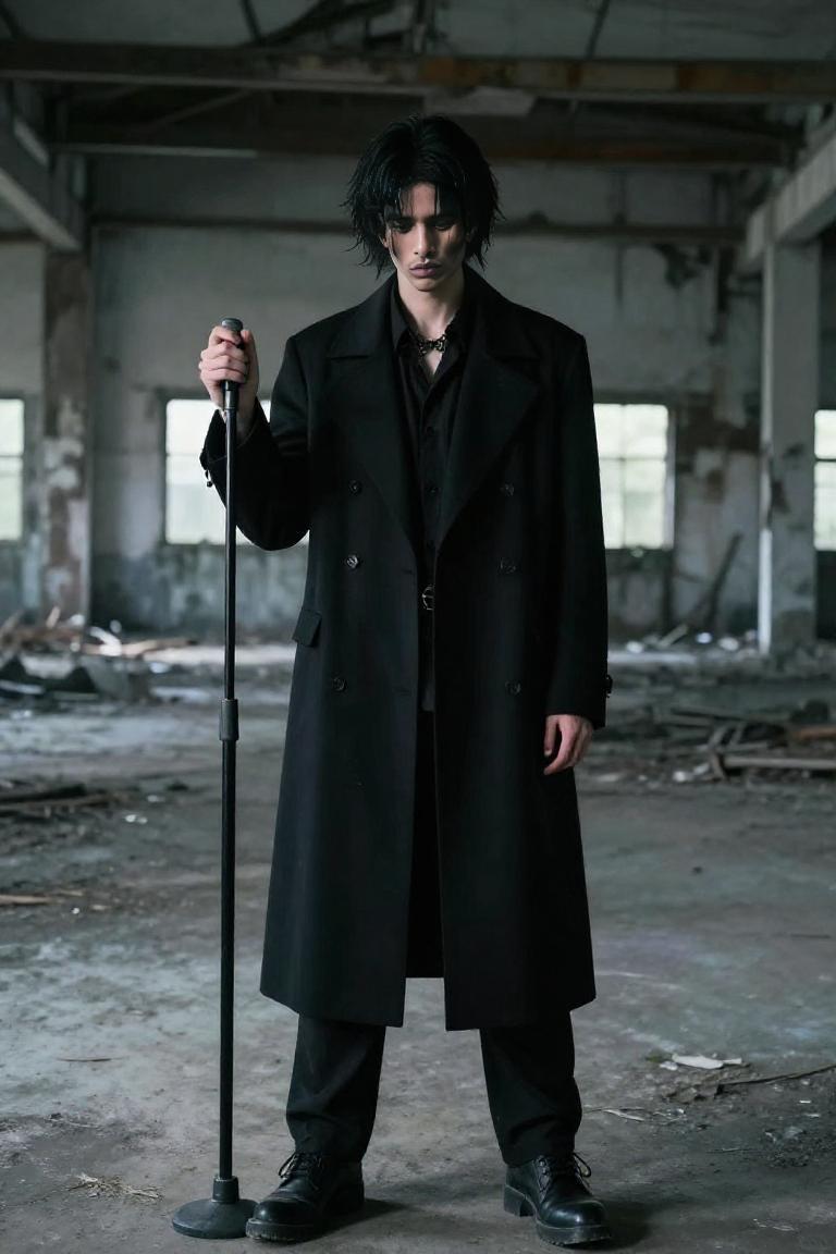 Photify AI prompt preview for Goth Rock Men pack - 240 - 2026-08-05T05:36:55.797Z