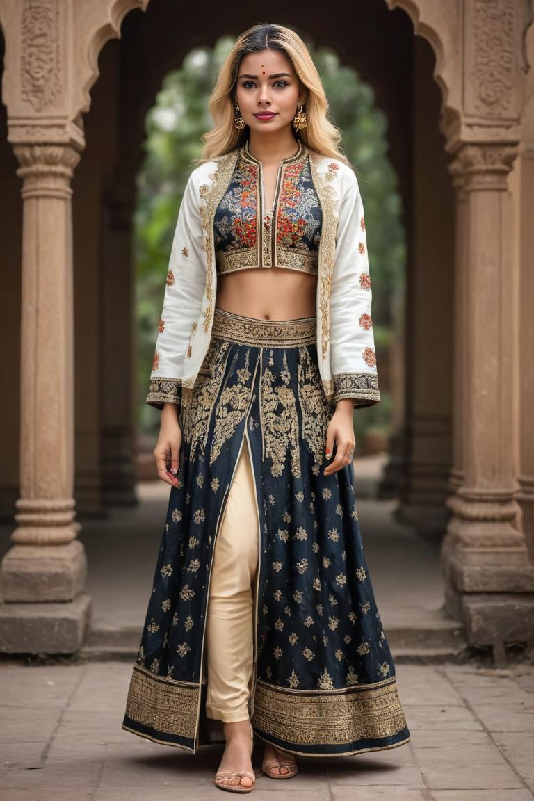 Photify AI prompt preview for Indian Woman (ethnic Dress) pack - 240 - 2025-05-31T00:39:36.826Z
