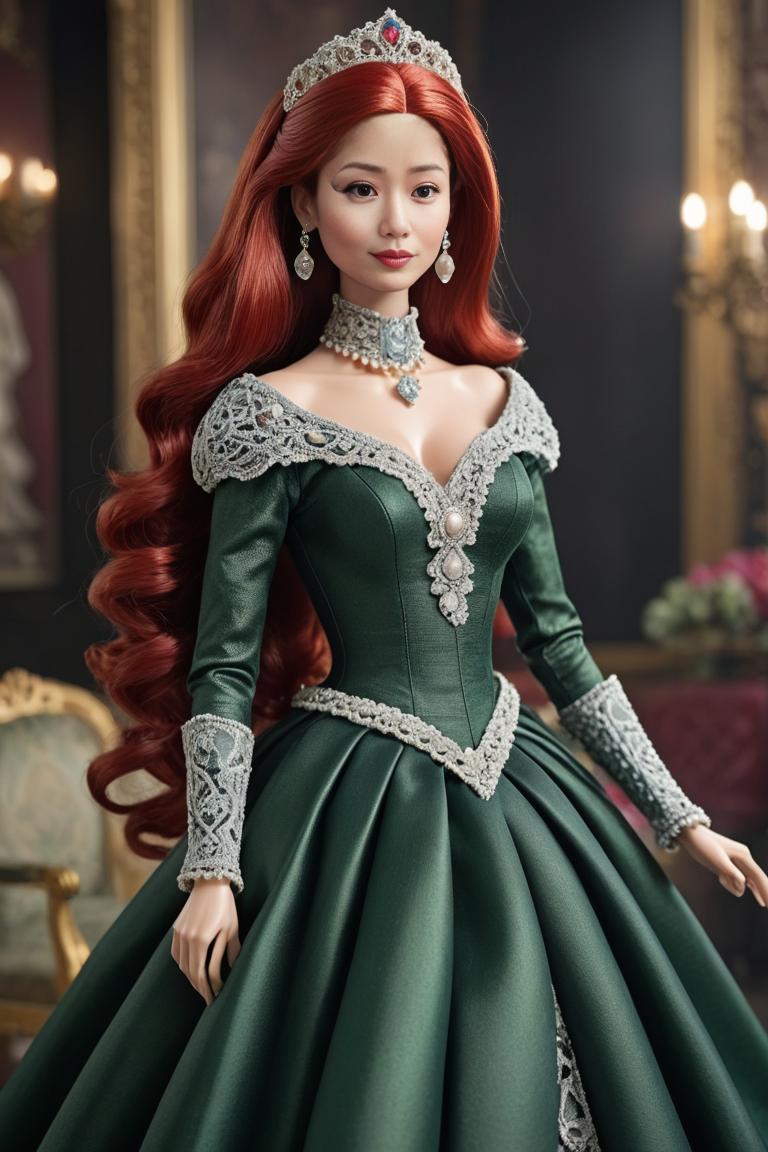 Photify AI prompt preview for Barbie Doll Baroque pack - 240 - 2025-04-19T02:02:55.934Z