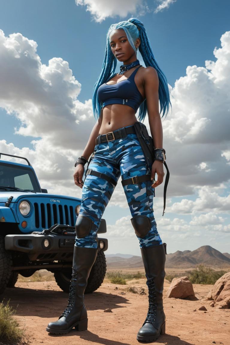 Photify AI prompt preview for Soldier Girl pack - 240 - 2025-05-31T00:39:37.165Z