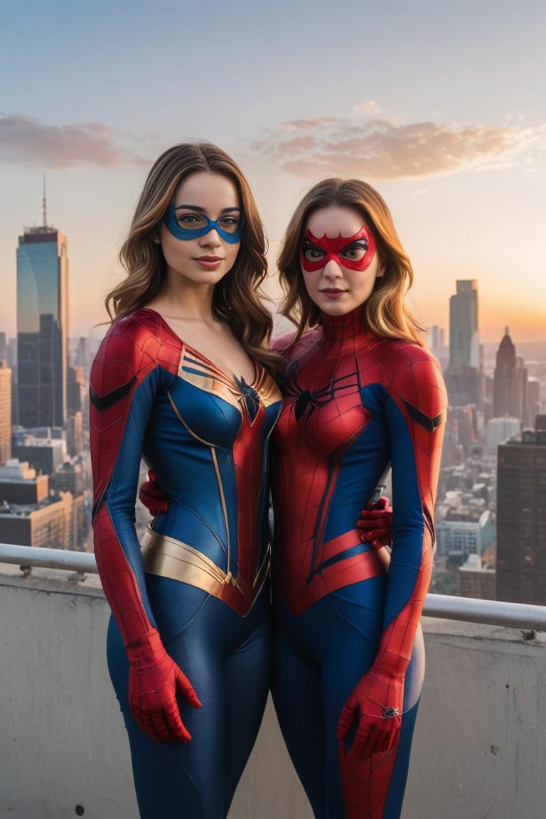 Photify AI prompt preview for Spider-couple Adventures pack - 240 - 2025-12-23T21:00:31.451Z