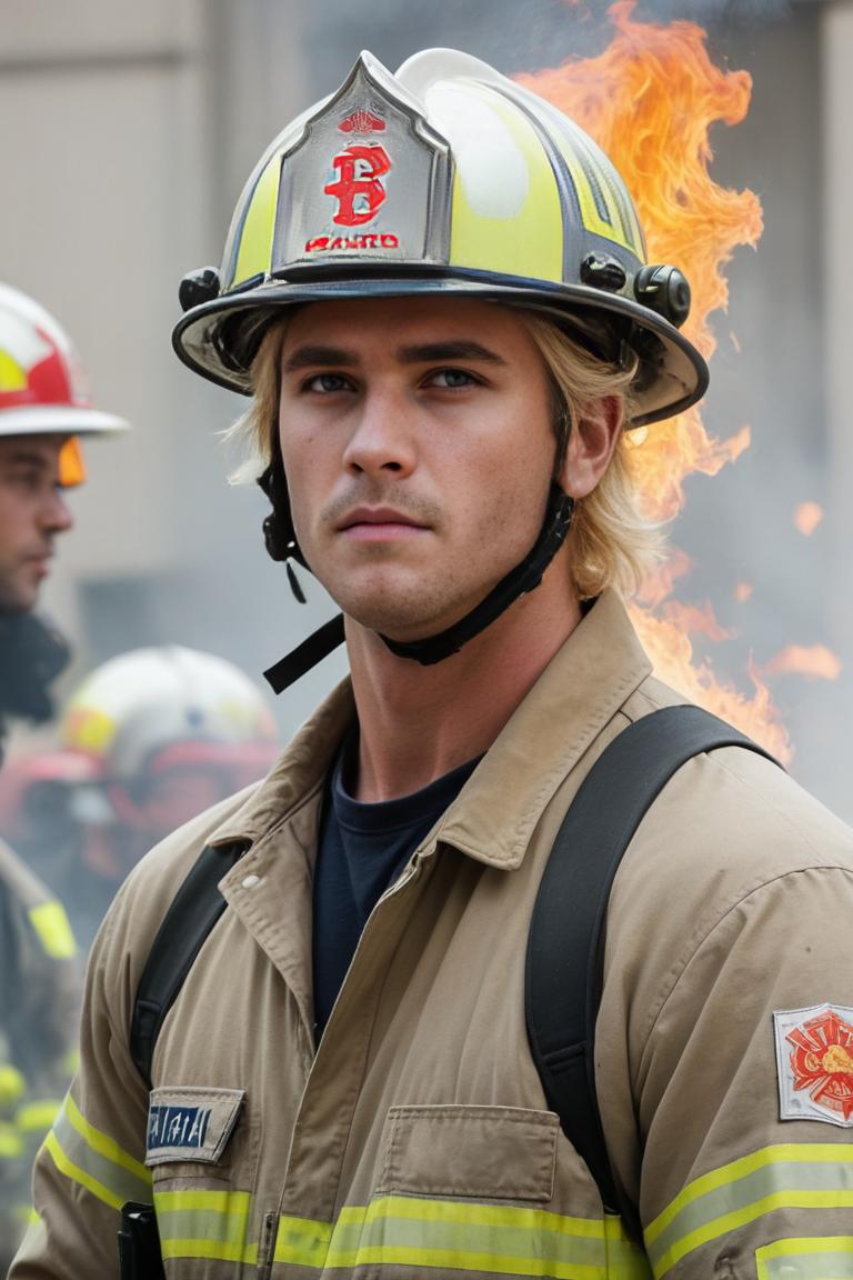 Photify AI prompt preview for Fire Men pack - 240 - 2025-05-09T04:36:59.277Z