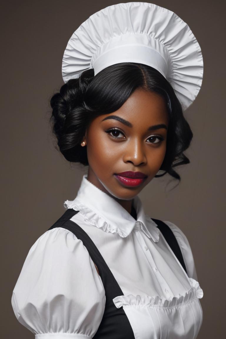 Photify AI prompt preview for French Maid pack - 240 - 2025-05-24T12:52:32.030Z