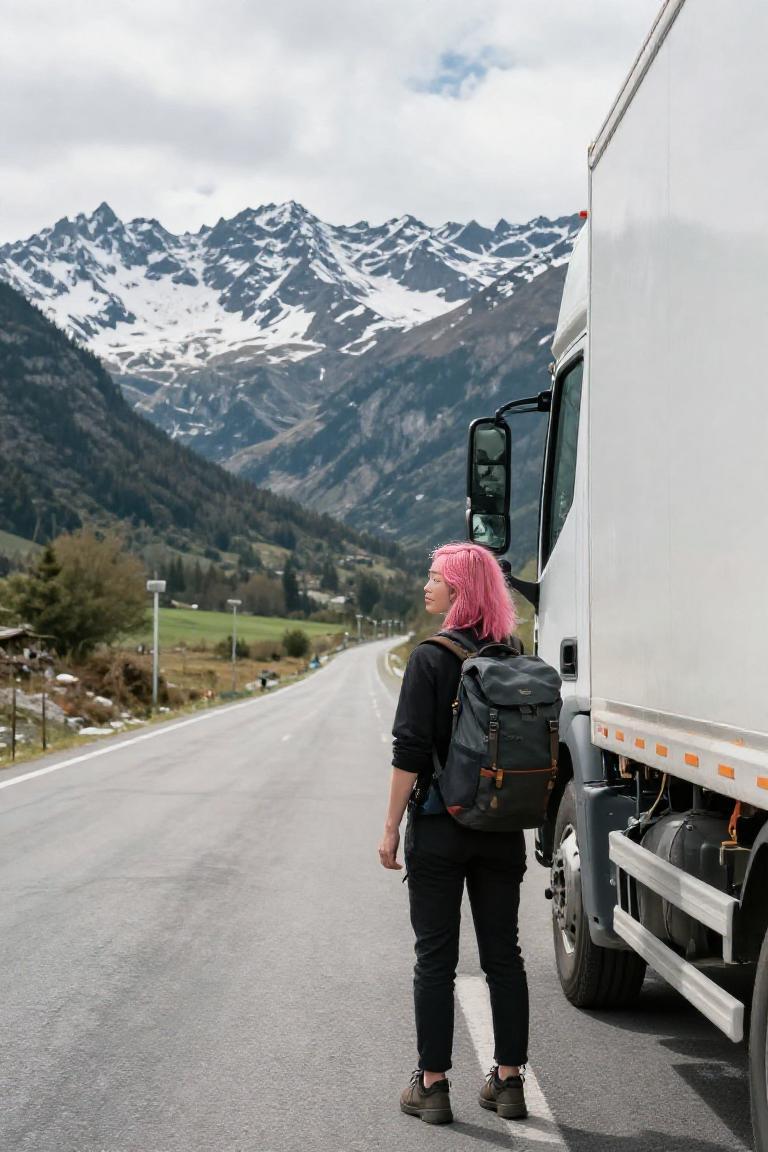 Photify AI prompt preview for Truck Driver Life pack - 240 - 2026-06-18T01:40:49.239Z