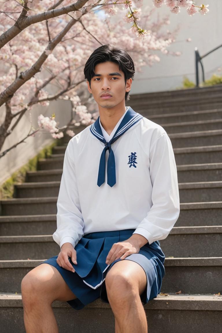 Photify AI prompt preview for Sailor Style Yearbook pack - 240 - 2025-05-09T06:58:02.916Z