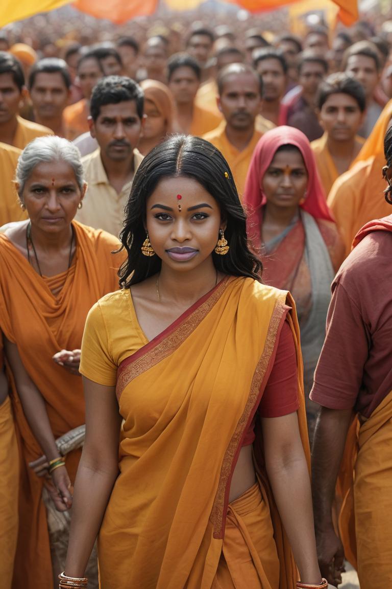 Photify AI prompt preview for Sadhvi Ad pack - 240 - 2025-05-30T23:48:40.557Z