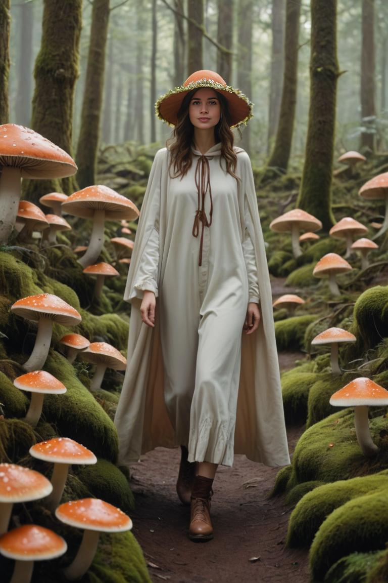 Photify AI prompt preview for Moss & Mushroom Folk pack - 240 - 2025-05-09T07:21:24.131Z