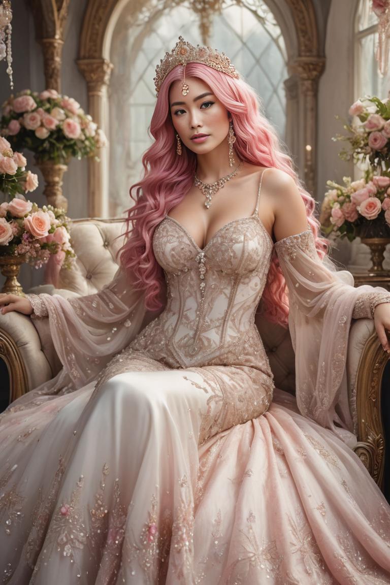 Photify AI prompt preview for Bold And Bright Wedding Dresss pack - 240 - 2025-04-28T02:47:11.859Z