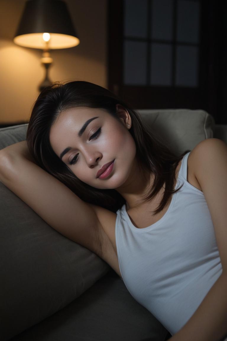 Photify AI prompt preview for Sleep On Sofa pack - 240 - 2025-05-30T23:45:13.241Z