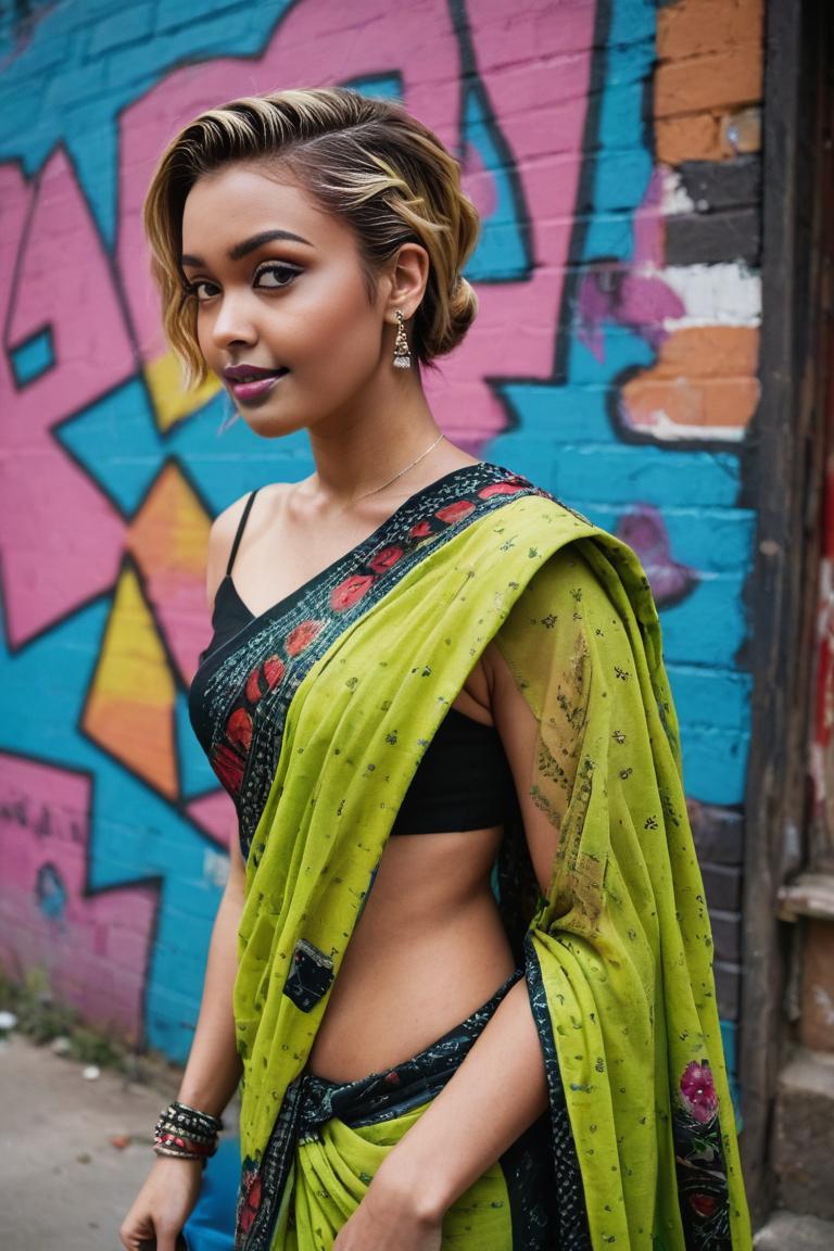 Photify AI prompt preview for Icons In Saree pack - 240 - 2025-04-30T22:27:16.263Z