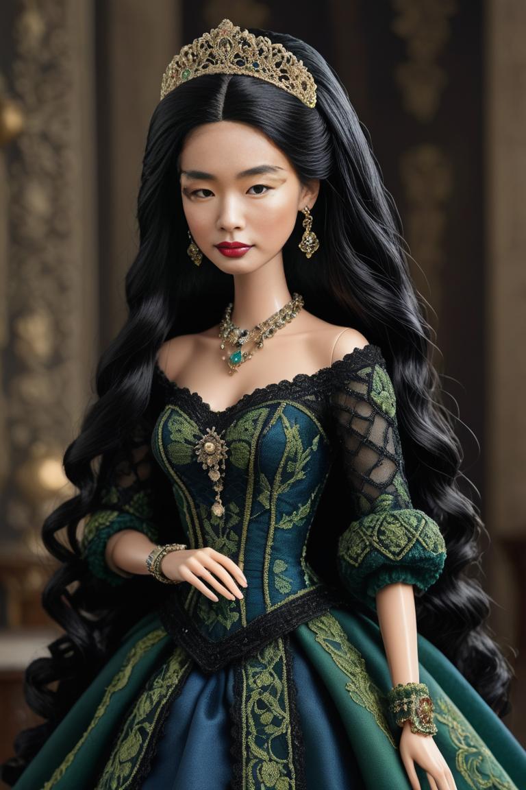 Photify AI prompt preview for Barbie Doll Baroque pack - 240 - 2025-04-19T02:02:55.934Z