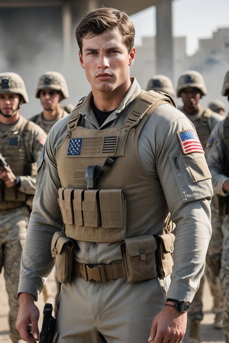 Photify AI prompt preview for American Soldier As Super Hero pack - 240 - 2025-05-31T00:27:28.808Z