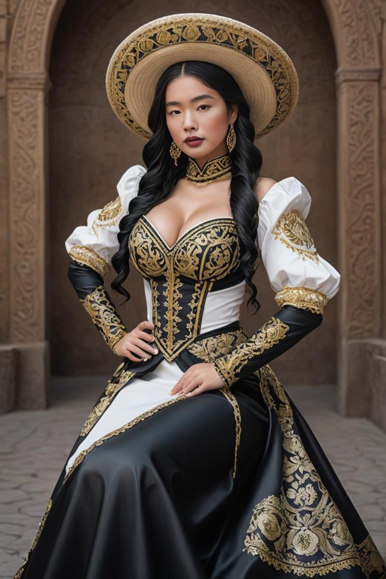 Photify AI prompt preview for Mexican Costume pack - 240 - 2025-05-31T00:34:40.314Z