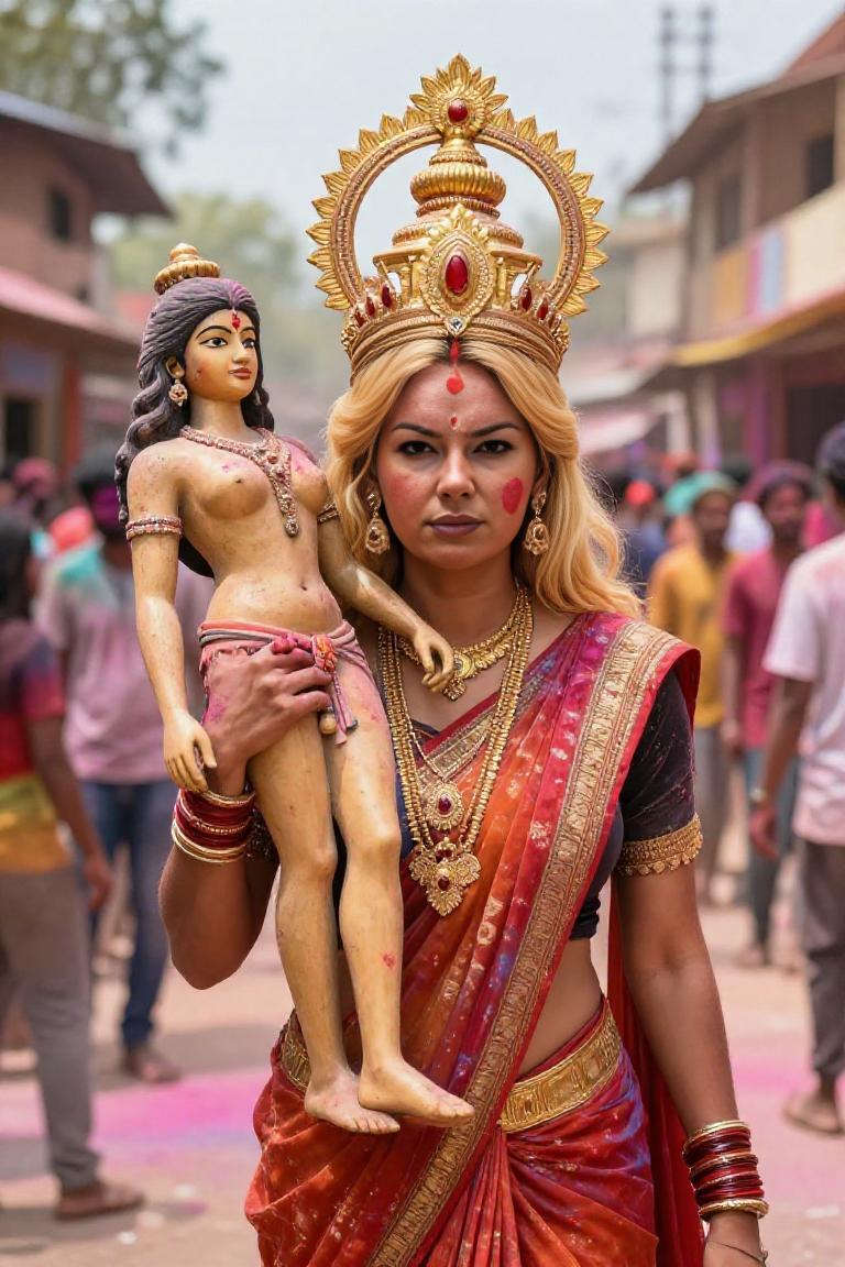 Photify AI prompt preview for Mythological Holi Moment pack - 240 - 2026-08-25T09:08:34.755Z