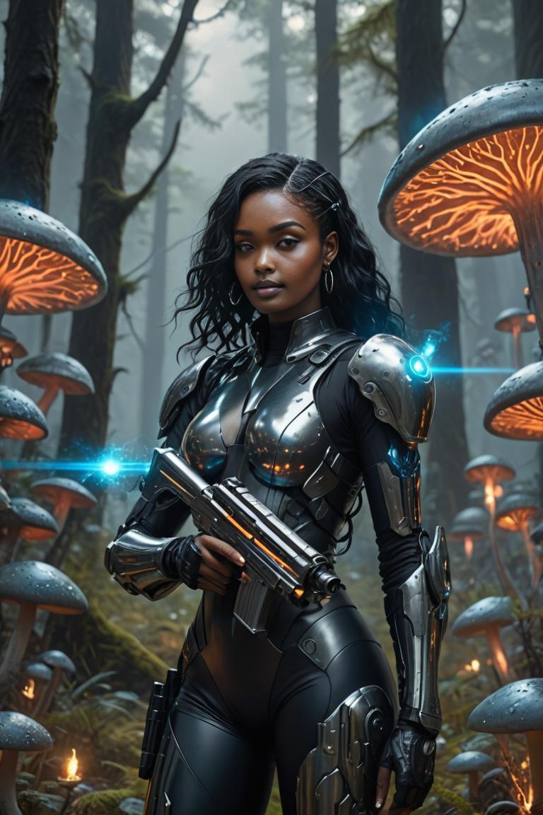 Photify AI prompt preview for Cyborg Fantasy pack - 240 - 2025-04-30T23:33:42.682Z