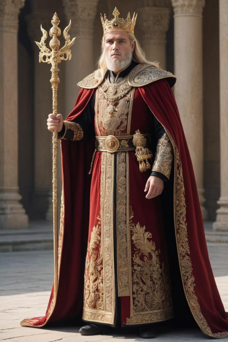 Photify AI prompt preview for Medieval King pack - 240 - 2025-04-19T01:14:31.564Z